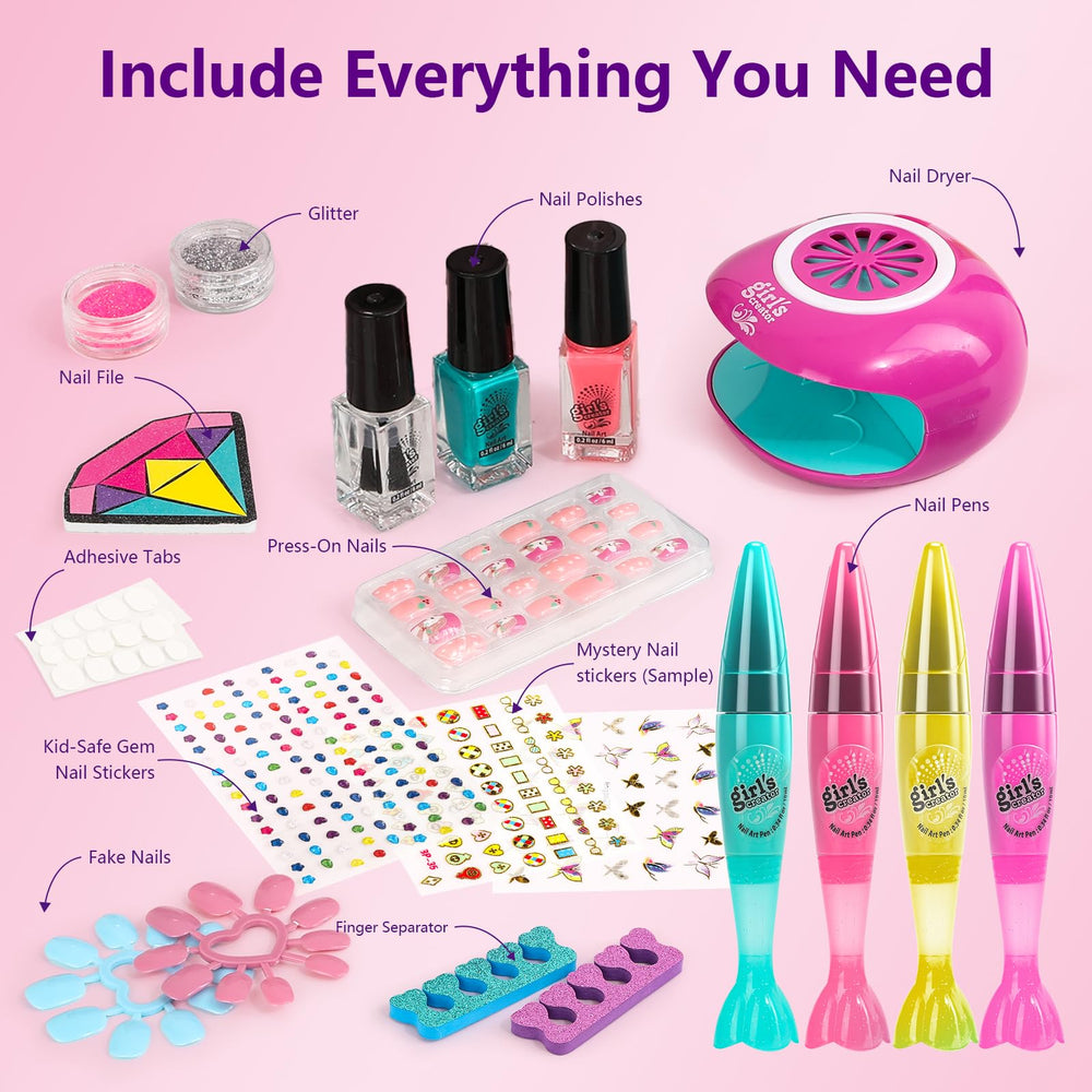 Combaybe secador de uñas compacto para secado rápido.