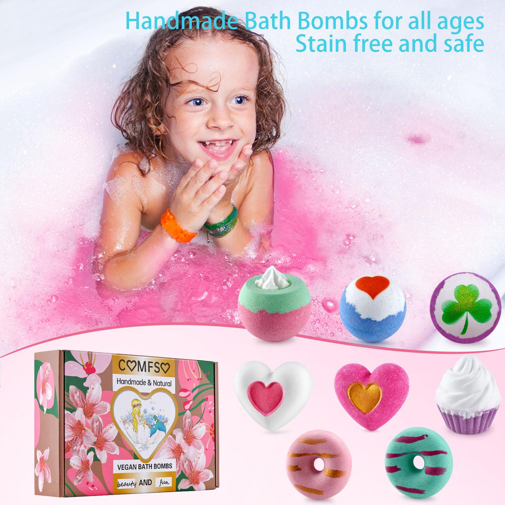Bombas de baño Comfso limón-pomelo: fragancia cítrica estimulante