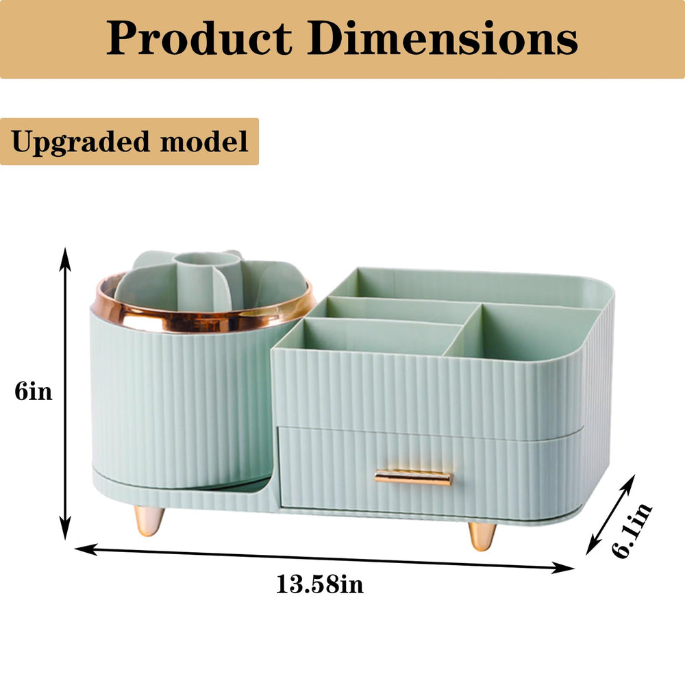 COMFYROOM divisor de 5 compartimentos, organiza brochas y productos de forma clara.