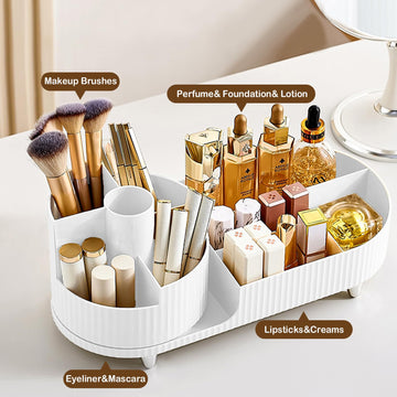 COMFYROOM divisor-izquierdo-5-compartimentos mantiene brochas, mascaras y labiales organizados