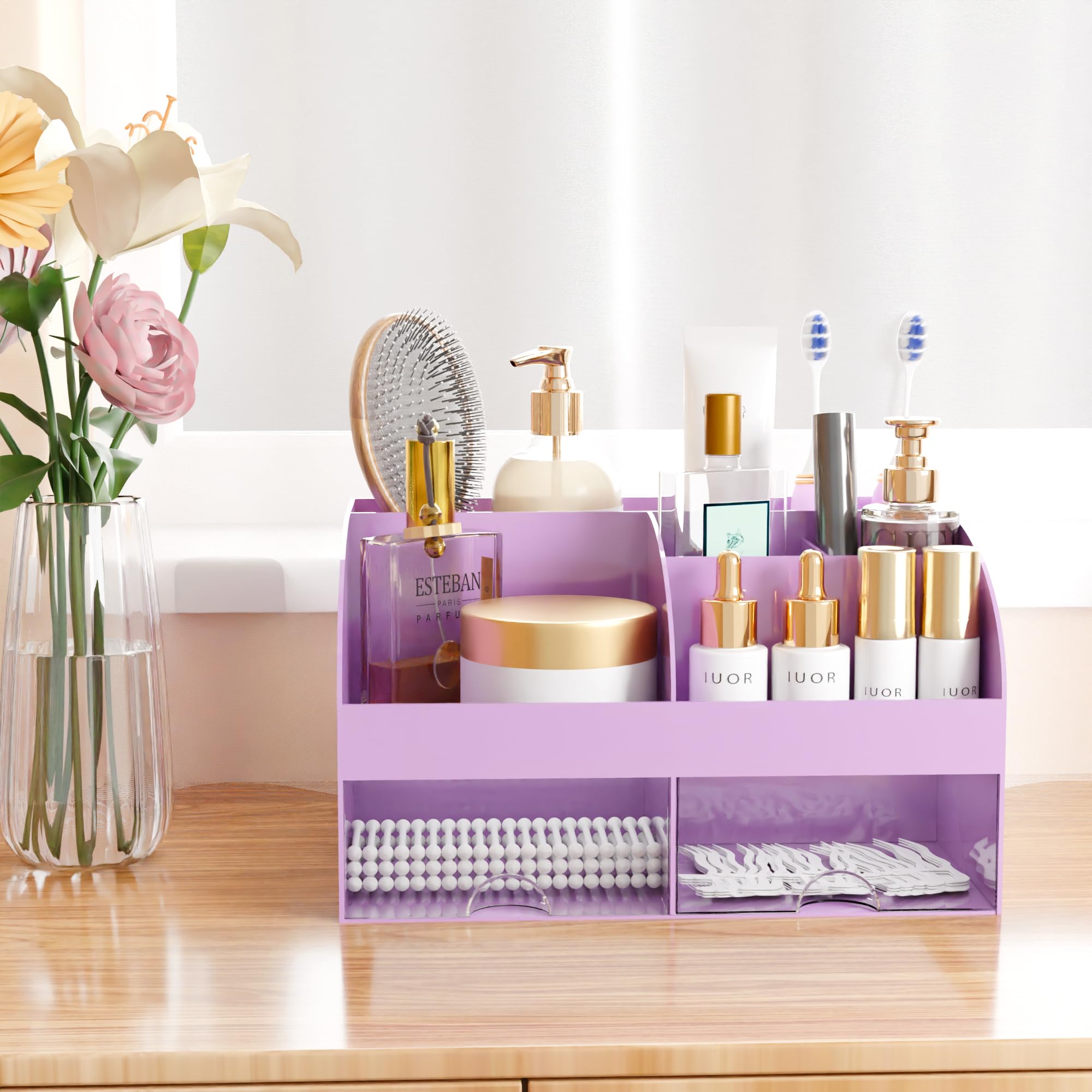 COMFYROOM perfecto para pintalabios, brochas y esmaltes