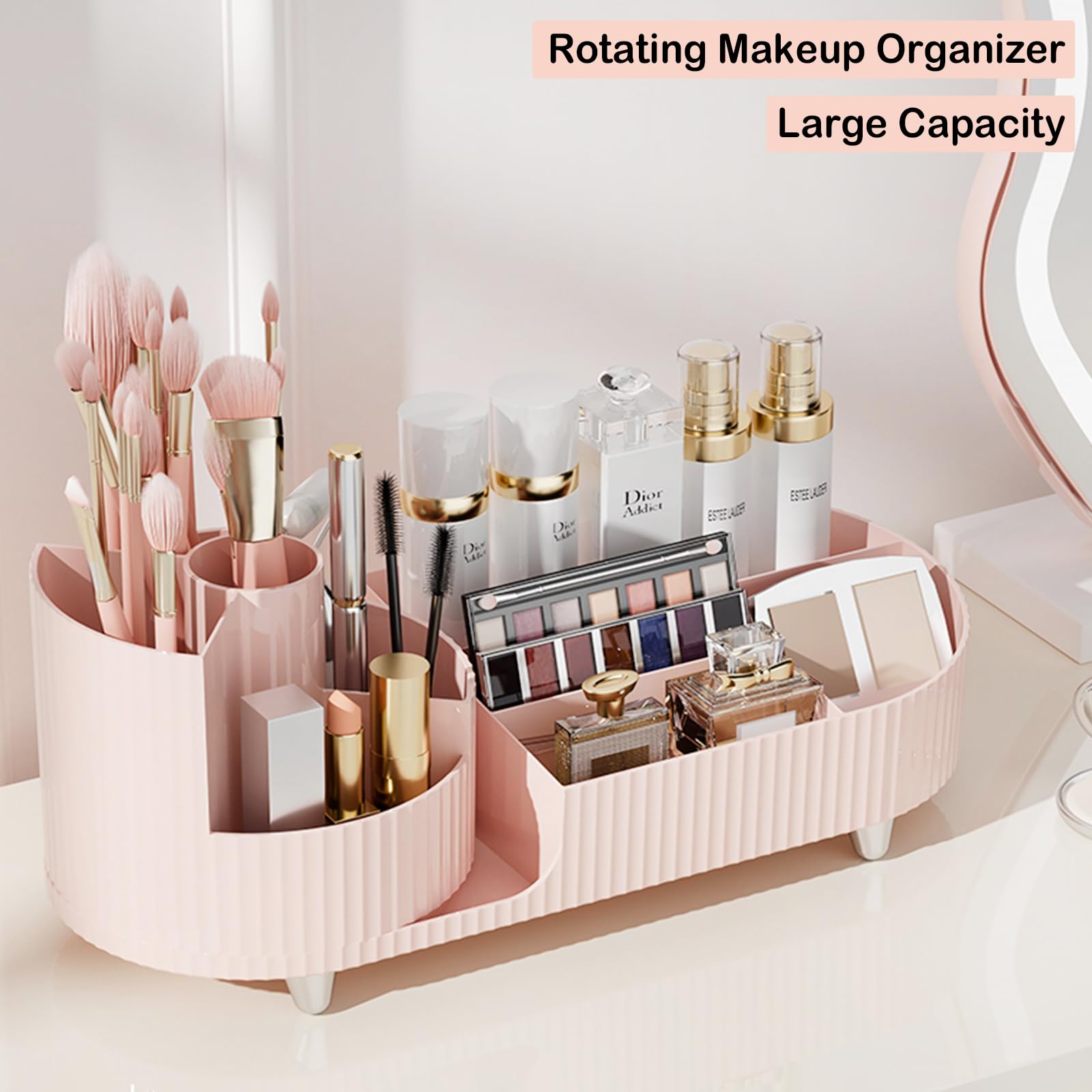 COMFYROOM zona derecha para almacenar cosméticos, lociones y productos de cuidado