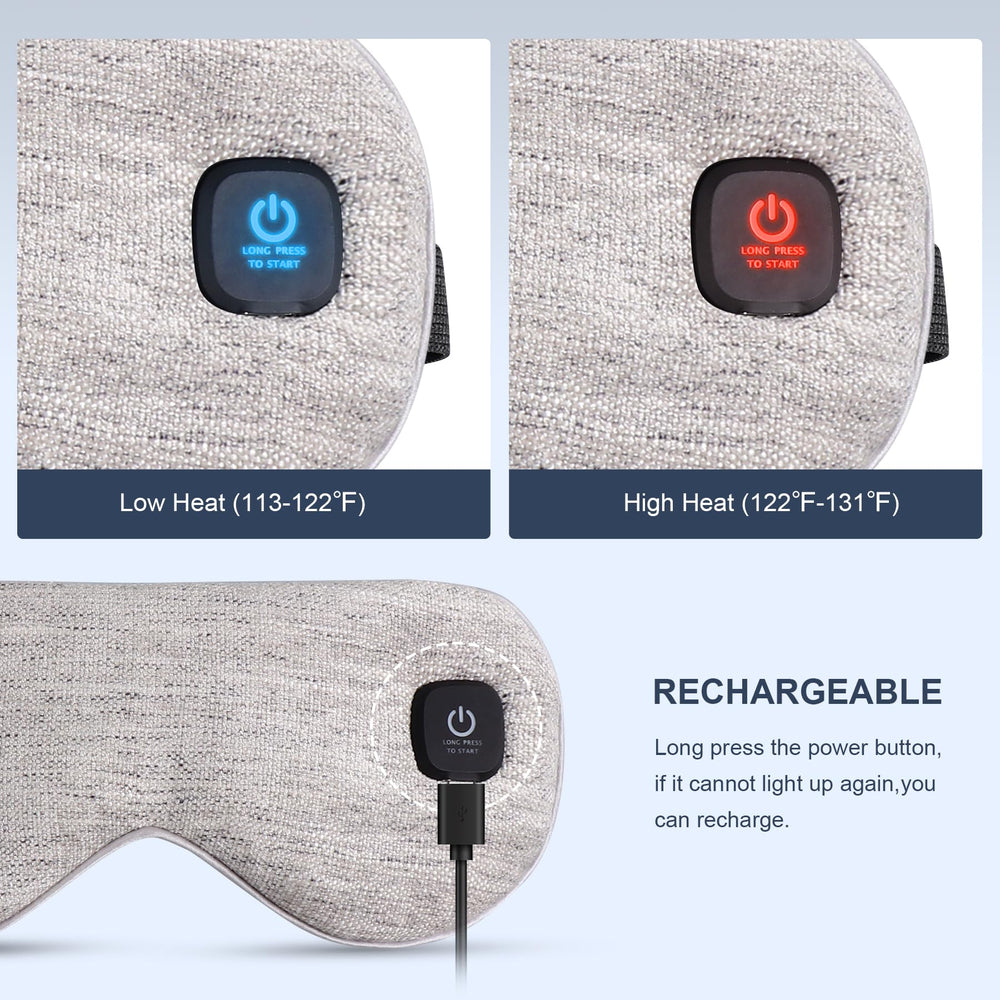 COMFYTHERA ajuste de temperatura de dos niveles: control personalizado para sesiones de relajación.