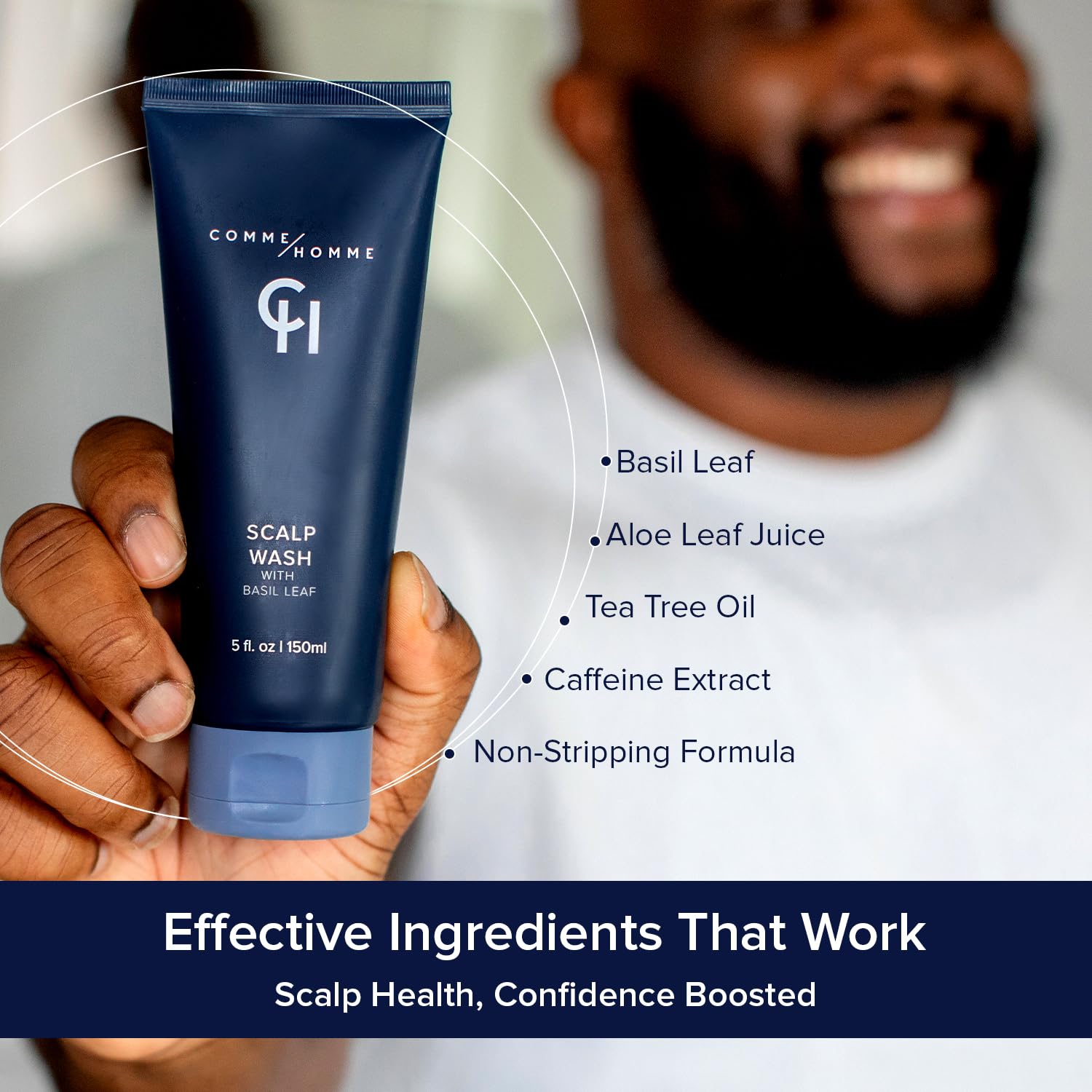 Comme Homme: frescura del arbol de te para sensacion refrescante