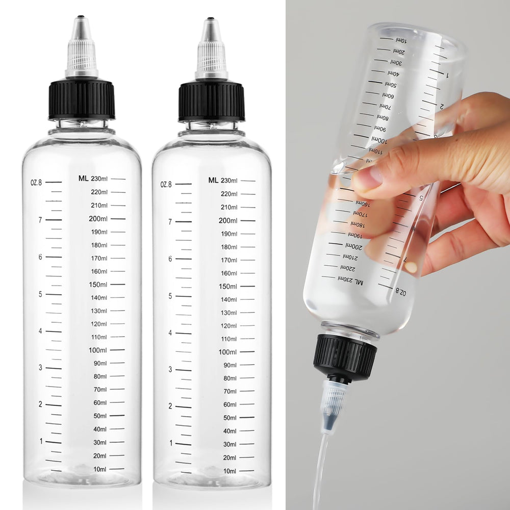Set de dos botellas transparentes COMNICO para salón y hogar
