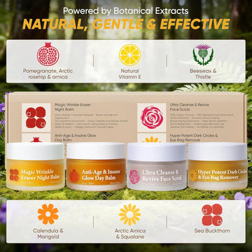 Complete System Mature Skin balm on hand demonstrates quick absorption and comfortable finish.