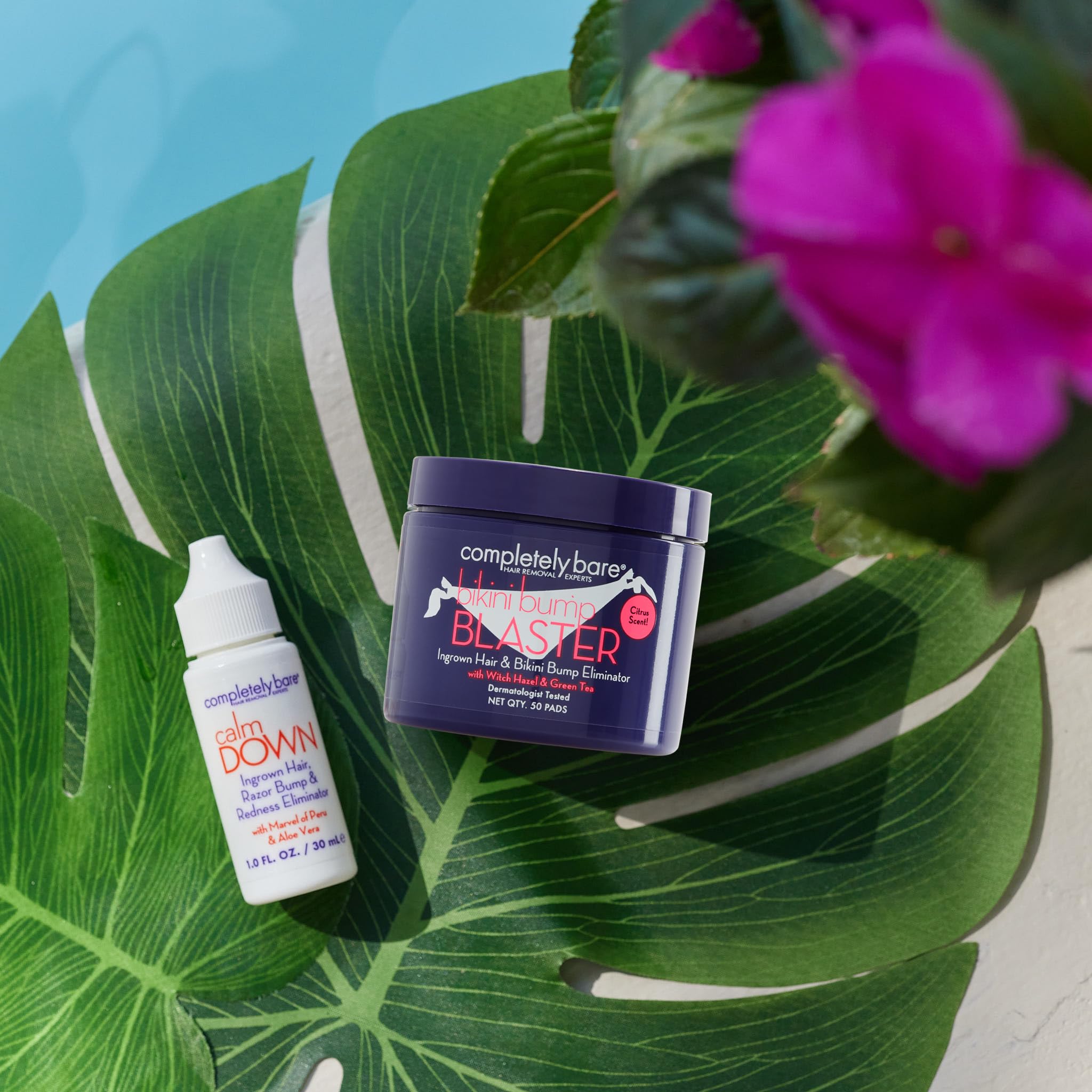Completely Bare bikini bump blaster: cuidado de zonas sensibles.