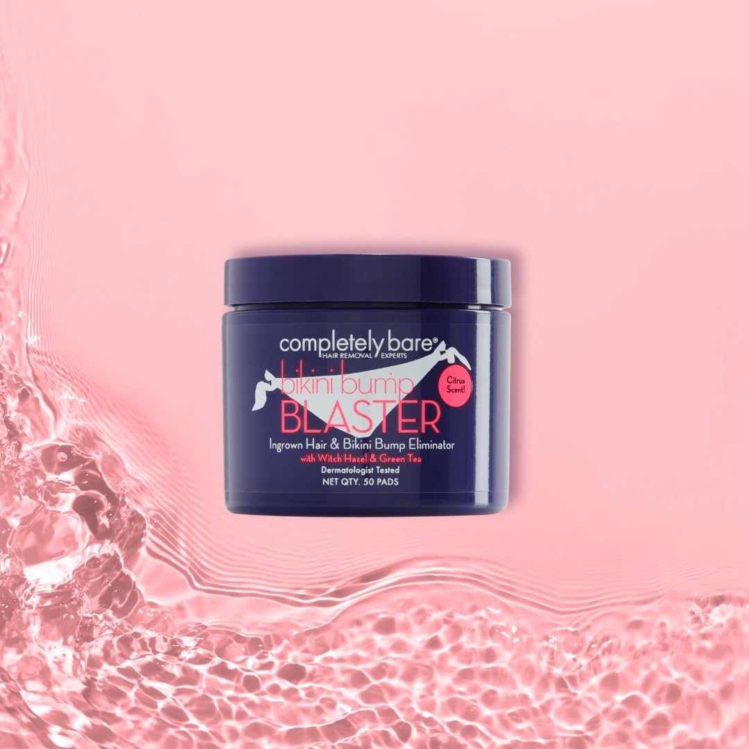 Completely Bare bikini bump blaster: probado dermatológicamente.
