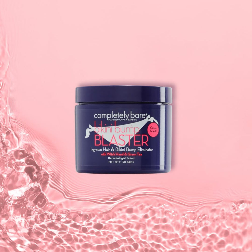 Completely Bare bikini bump blaster: probado dermatológicamente.