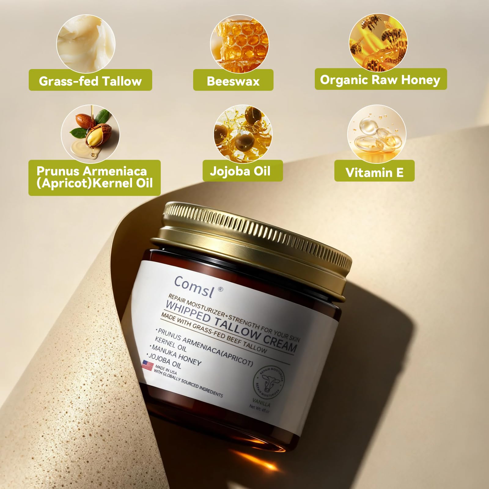 Ingrédients clés: jojoba et huile d'abricot pour apaiser.