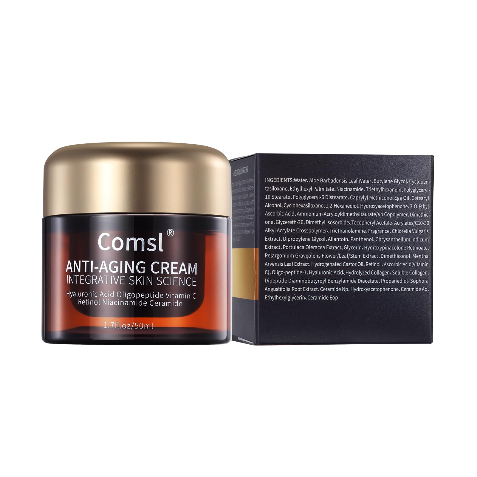 Comsl soin quotidien anti-âge, pour une peau tonifiée et lumineuse.