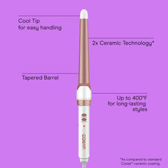 Conair, ajustes de calor 30 para cabellos variados.