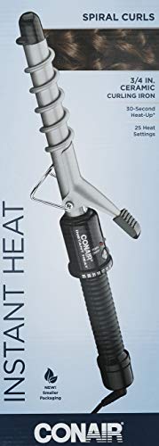 Conair Cilindro con tecnología multicapa distribuye calor para rizos consistentes.