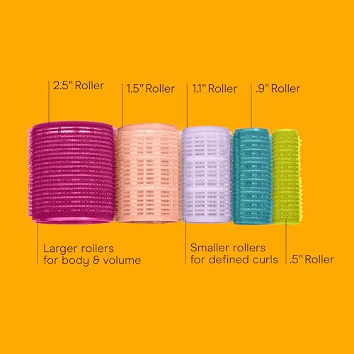 Conair bolsa reutilizable con cremallera para viajar y guardar rodillos.