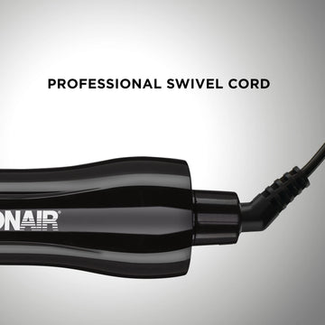 Conair cable giratorio sin enredos facilita el peinado.