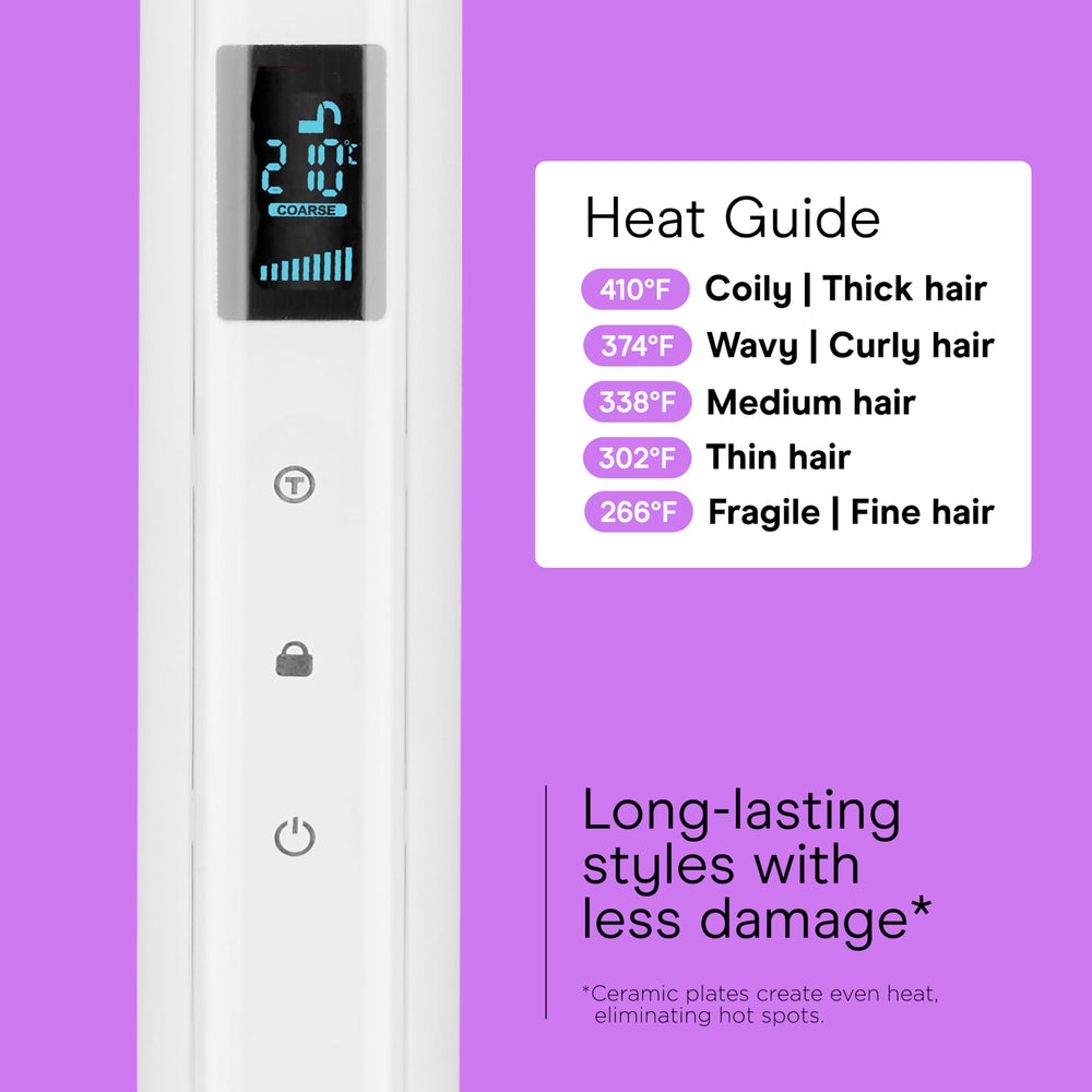 Conair calentamiento instantáneo a 400 grados para peinados rápidos