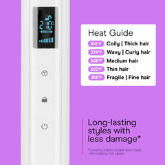 Conair calentamiento instantáneo a 400 grados para peinados rápidos