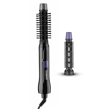 Conair 2 en 1 cepillo de aire caliente con barra de 1 pulgada para rizos definidos.
