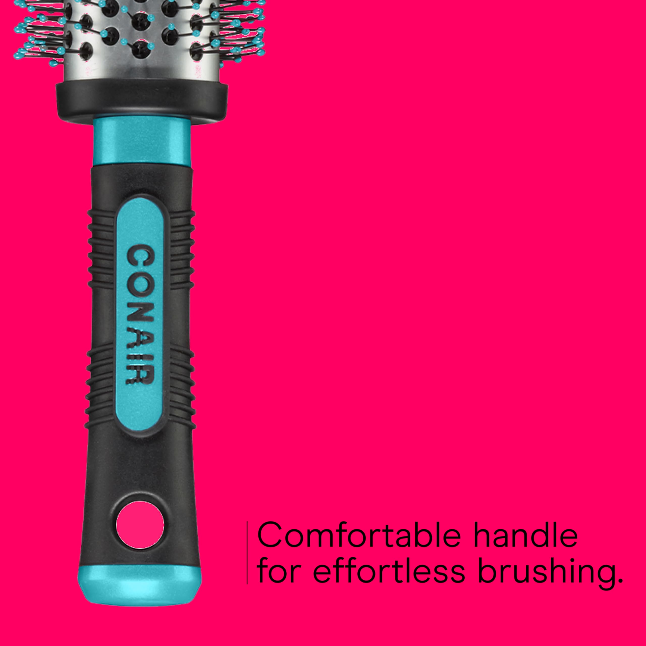 Conair Grip & Style, tamaño ideal para cabellos de longitud media a larga.