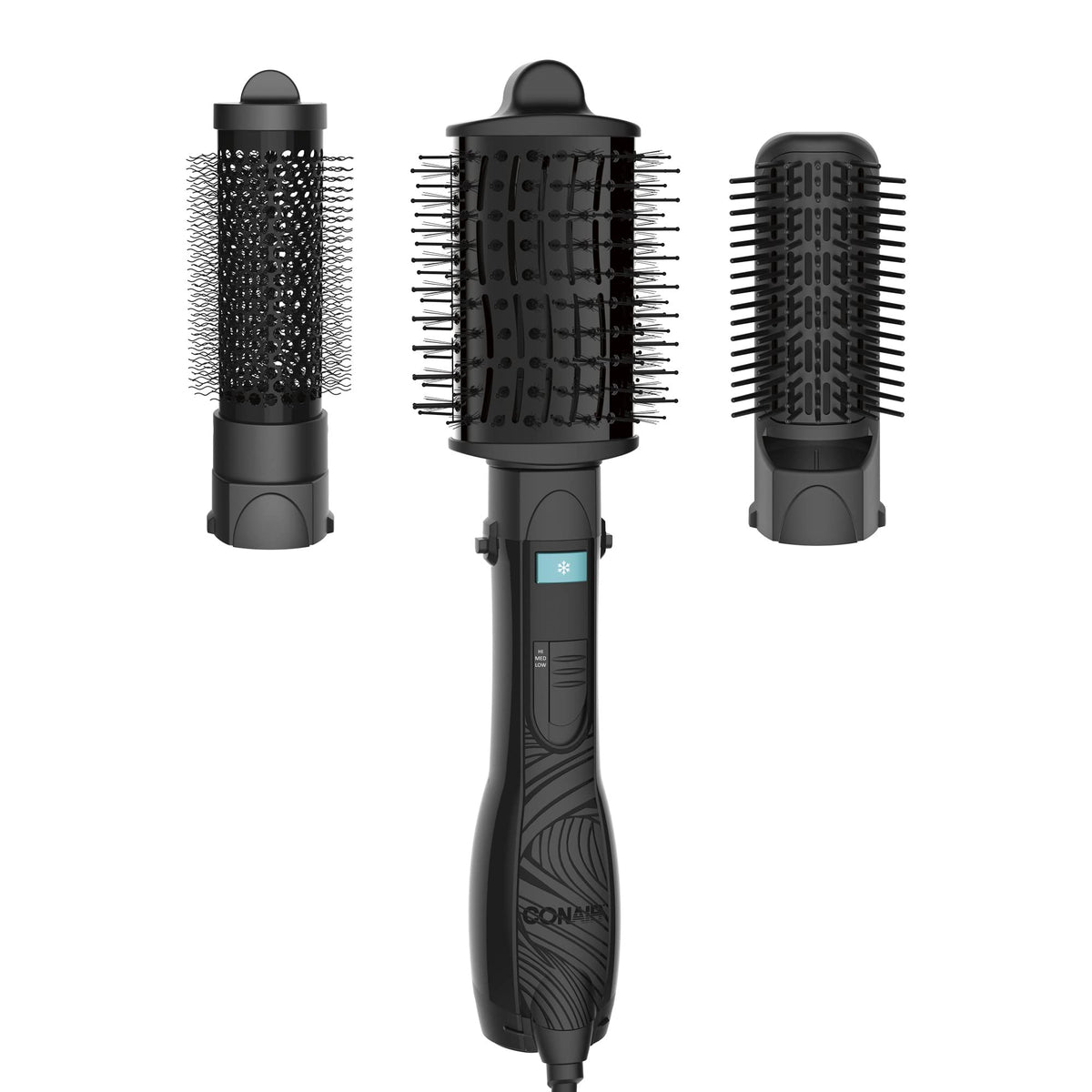 Conair Curl Collective: cepillo oval para volumen suave en rizos