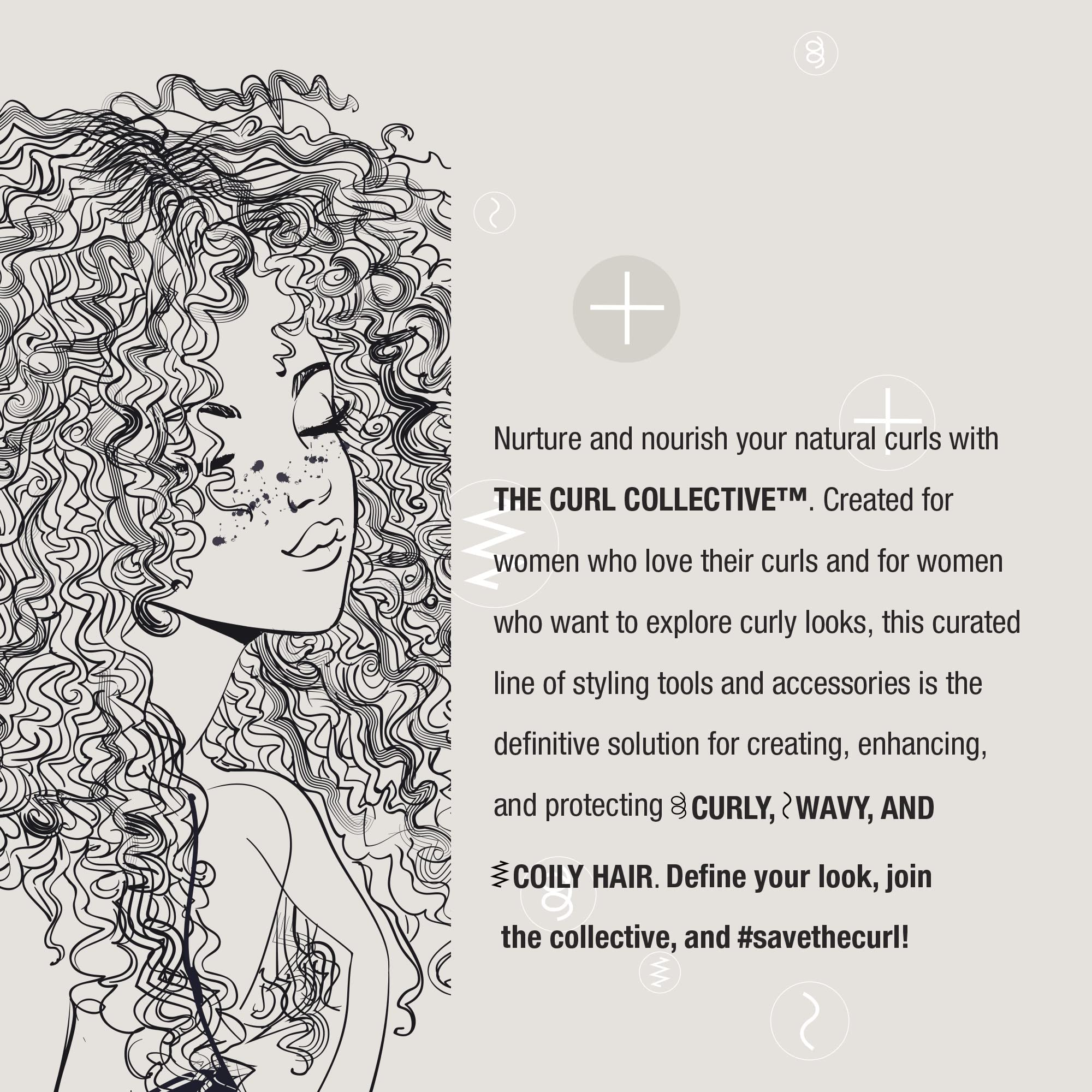 Conair Curl Collective: tecnología iónica para reducir frizz y lograr brillo