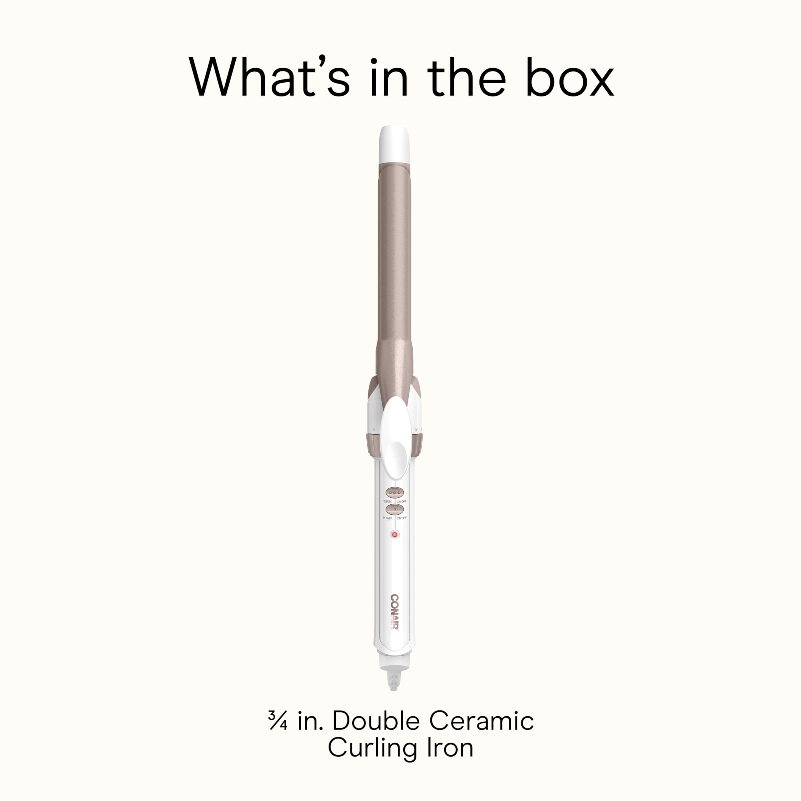 Conair diseño ergonómico para manejo cómodo