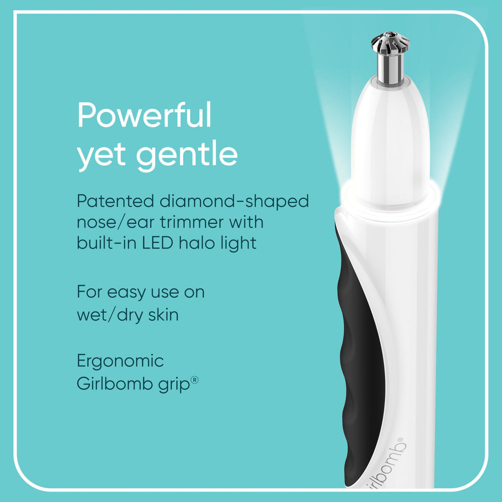 Conair GIRLBOMB set 3-en-1, recorte nariz, rostro y cejas.
