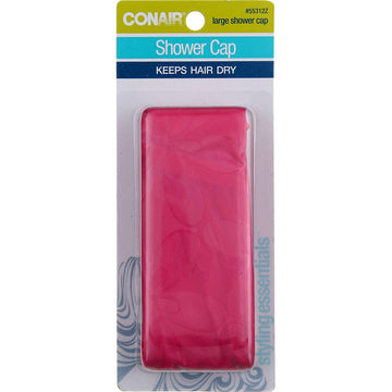 Conair Gorro de Ducha Grande en colores variados para mantener el cabello seco.
