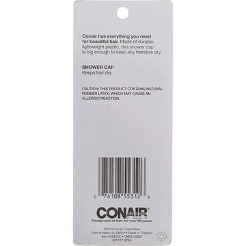 Conair Gorro de Ducha Grande, diseño práctico para uso diario.