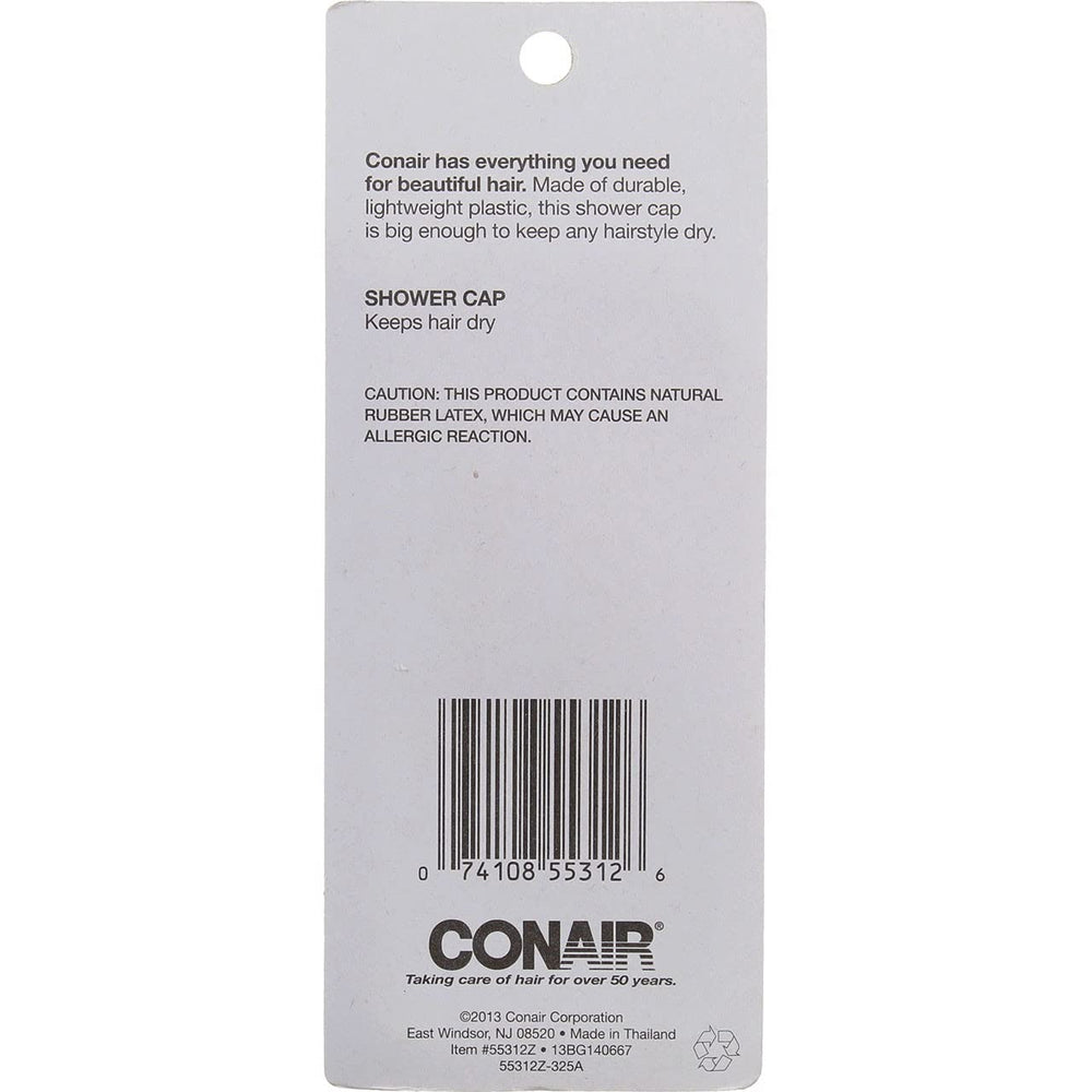 Conair Gorro de Ducha Grande, una talla para todas las cabezas.