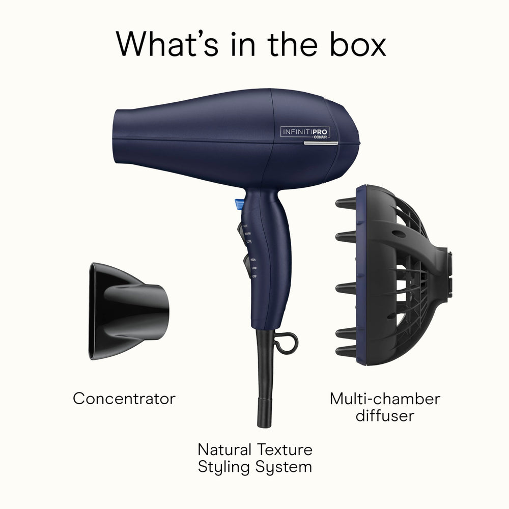 Conair InfinitiPRO sistema de textura natural para rizos y ondas con cuerpo