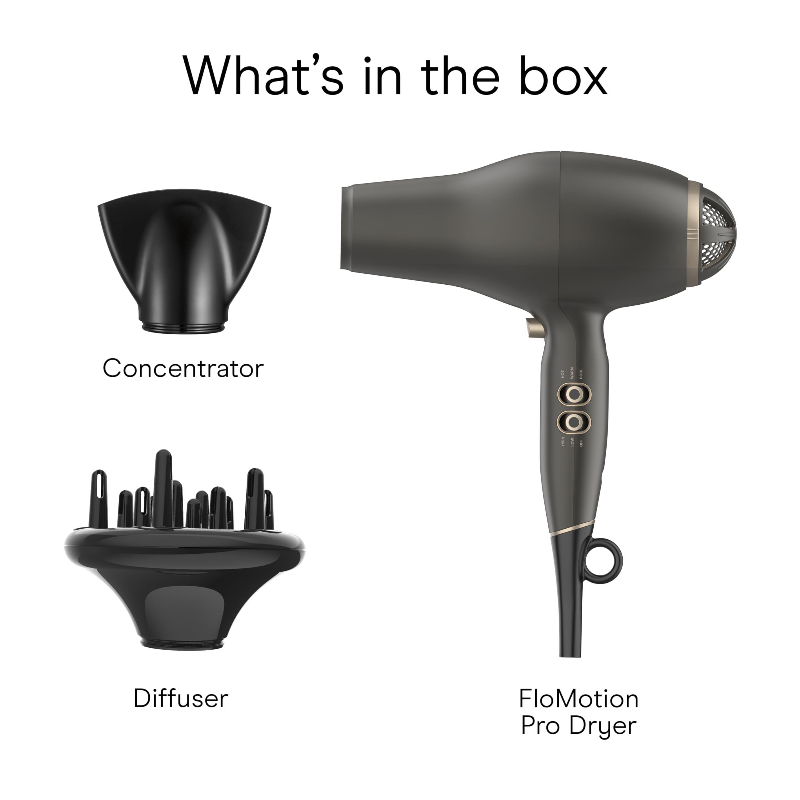 Conair Infiniti Pro FloMotion Pro: tecnología cerámica para calor suave y uniforme.