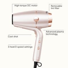 Conair Infiniti Pro SmoothWrap con difusor para volumen y ondas definidas.