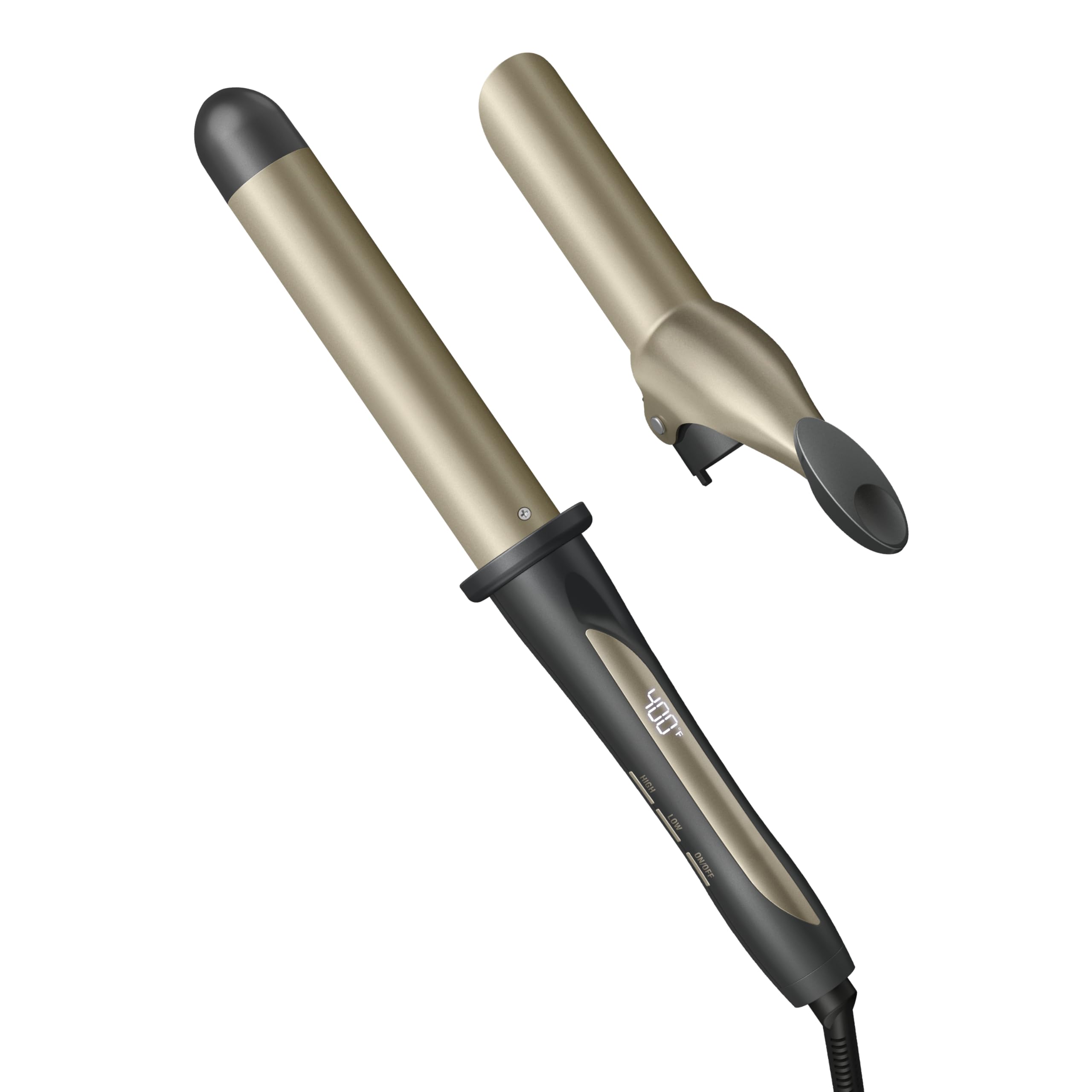 Conair INFINITI PRO con barra tourmalina cerámica de 1 ¼ pulgada para rizos definidos y brillo