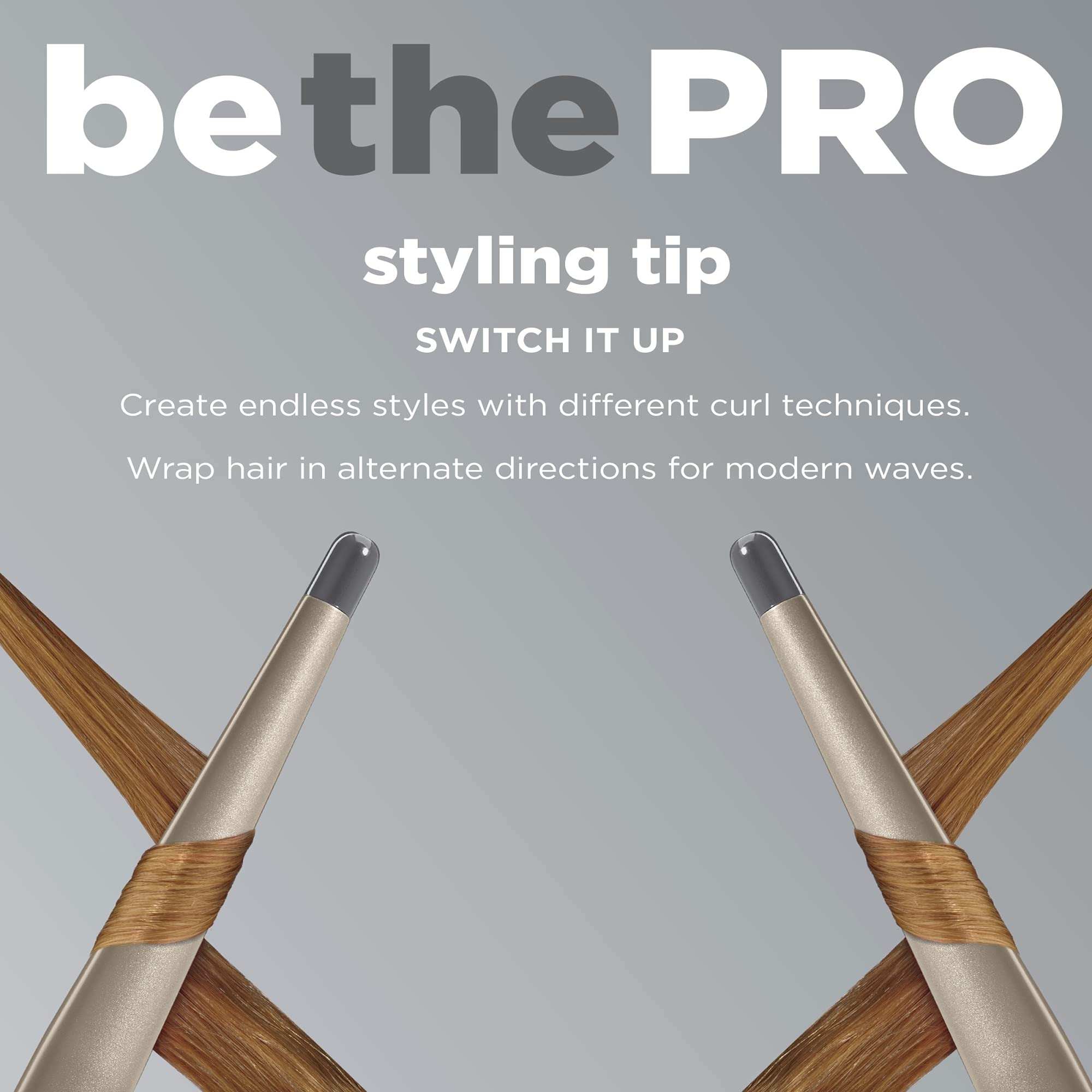 Conair InfinitiPro You Curl con 4 ajustes de calor para diferentes cabellos.