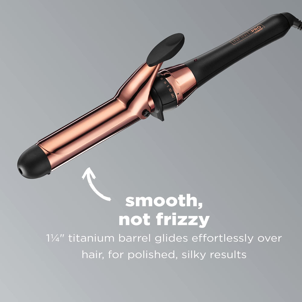 conair infinitipro calentamiento rápido de 30 segundos para peinados rápidos.