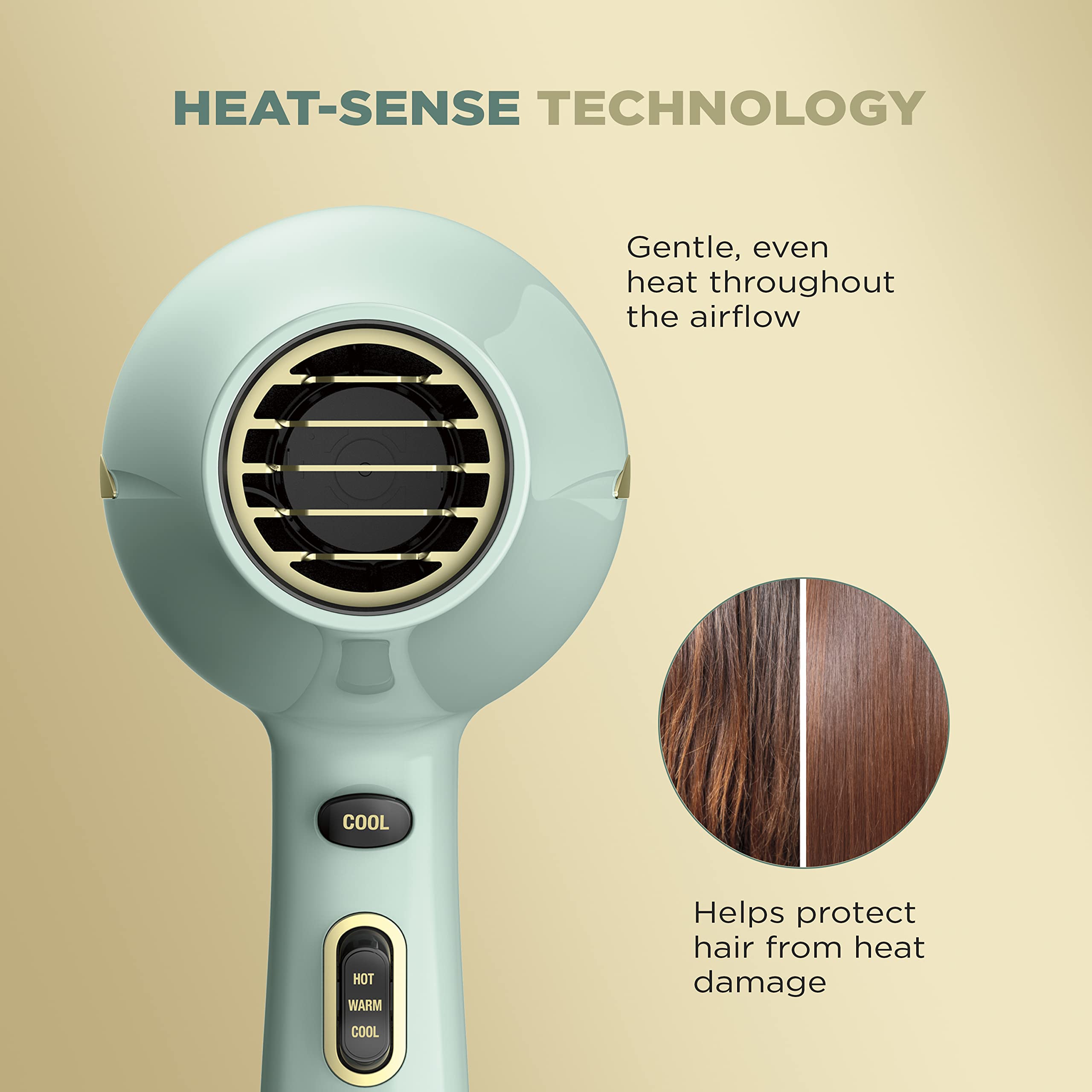 Conair InfinitiPRO Heat-Sense ofrece calor uniforme para resultados consistentes