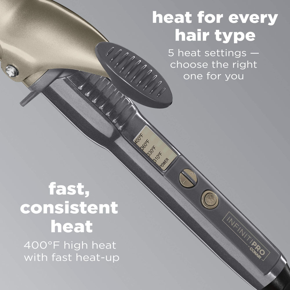 Conair InfinitiPro brinda brillo saludable y rizos definidos con frizz reducido.