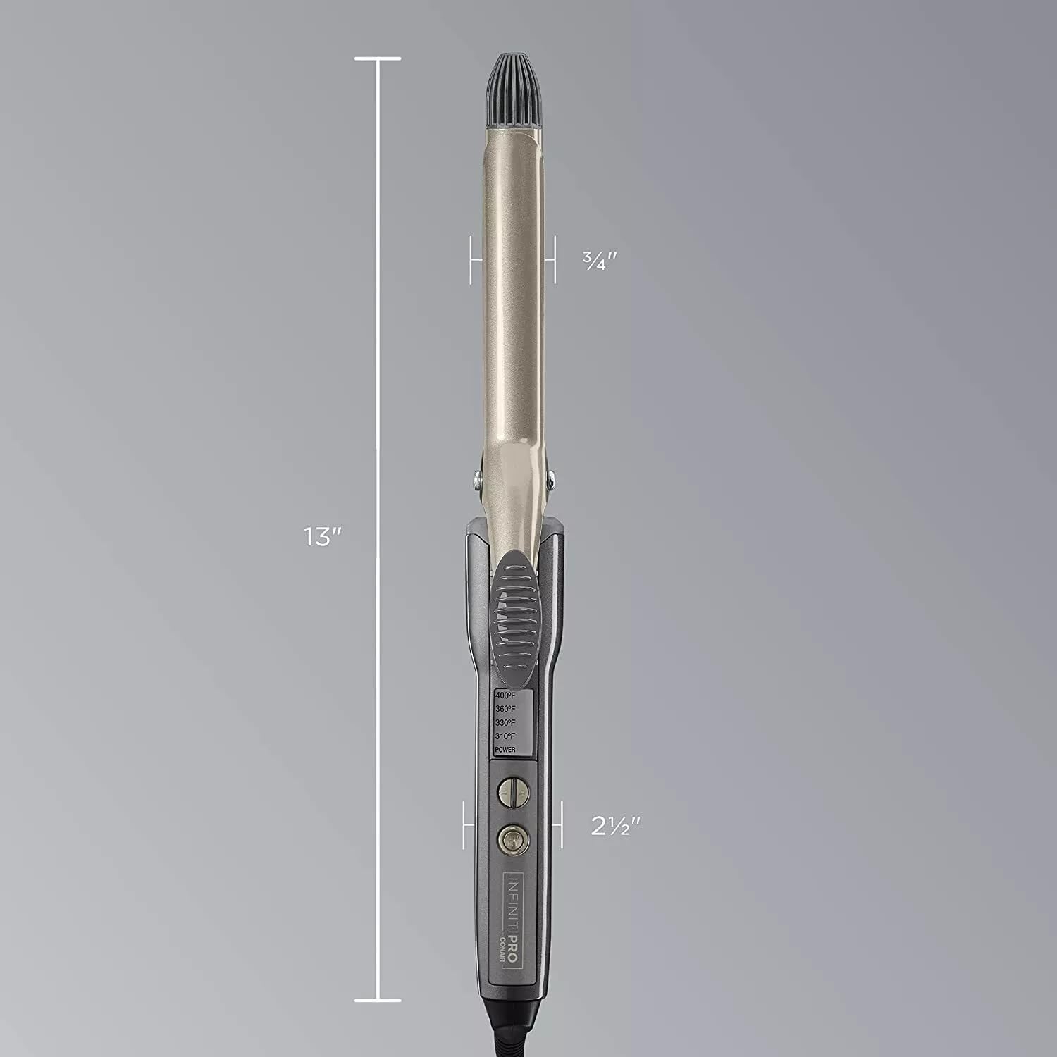 Conair Infinitipro Tourmaline controles de temperatura para varios tipos de cabello
