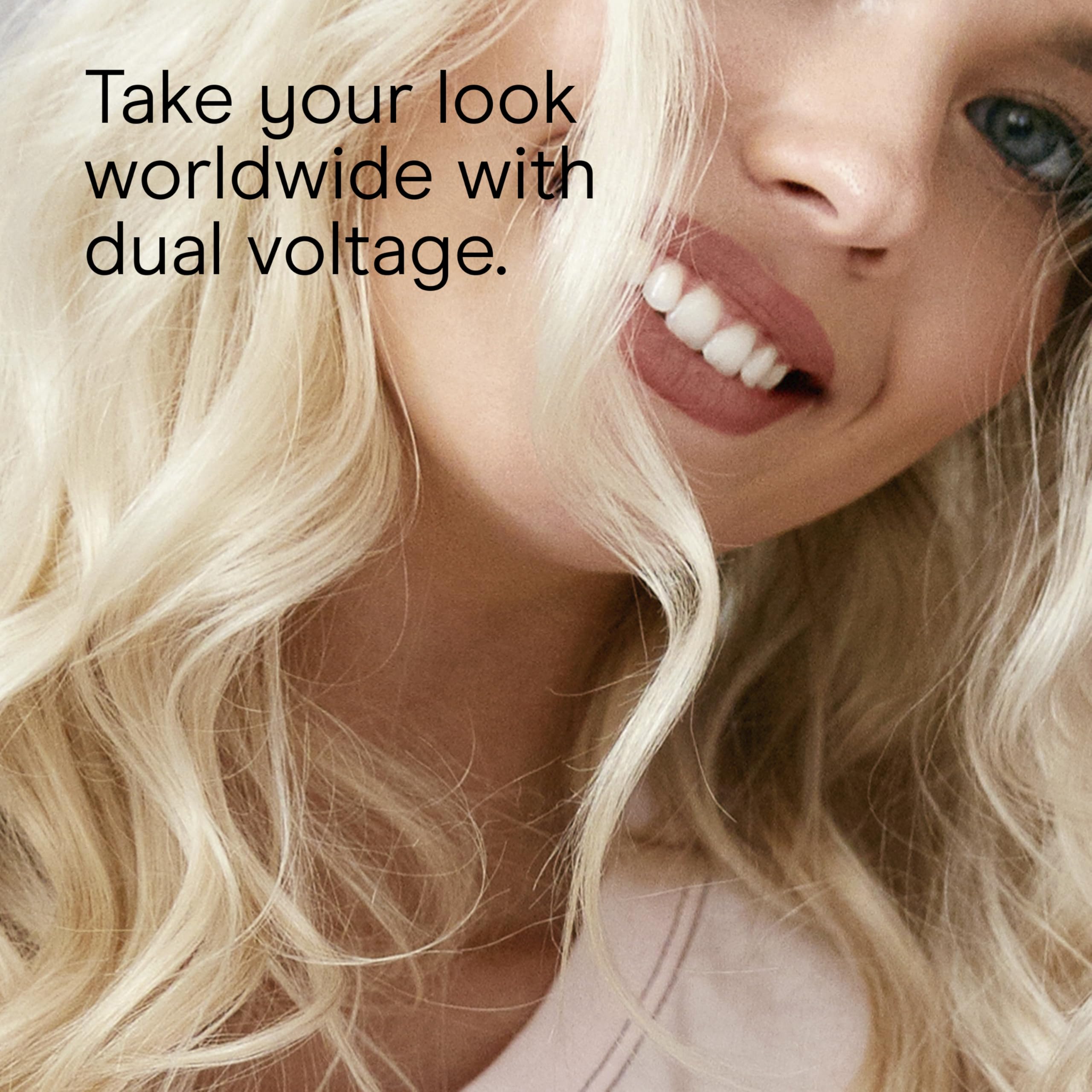 Conair Instant Heat voltaje dual para uso en casa y viaje.