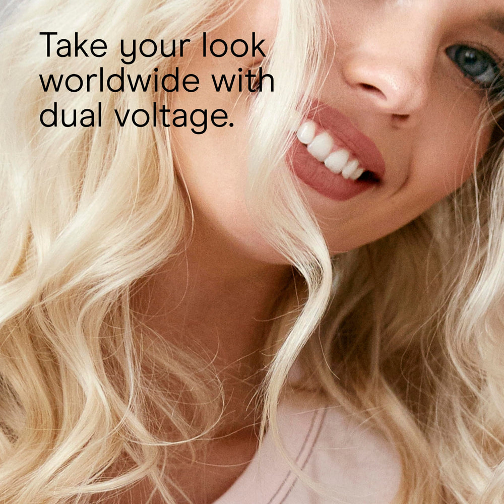 Conair Instant Heat voltaje dual para uso en casa y viaje.