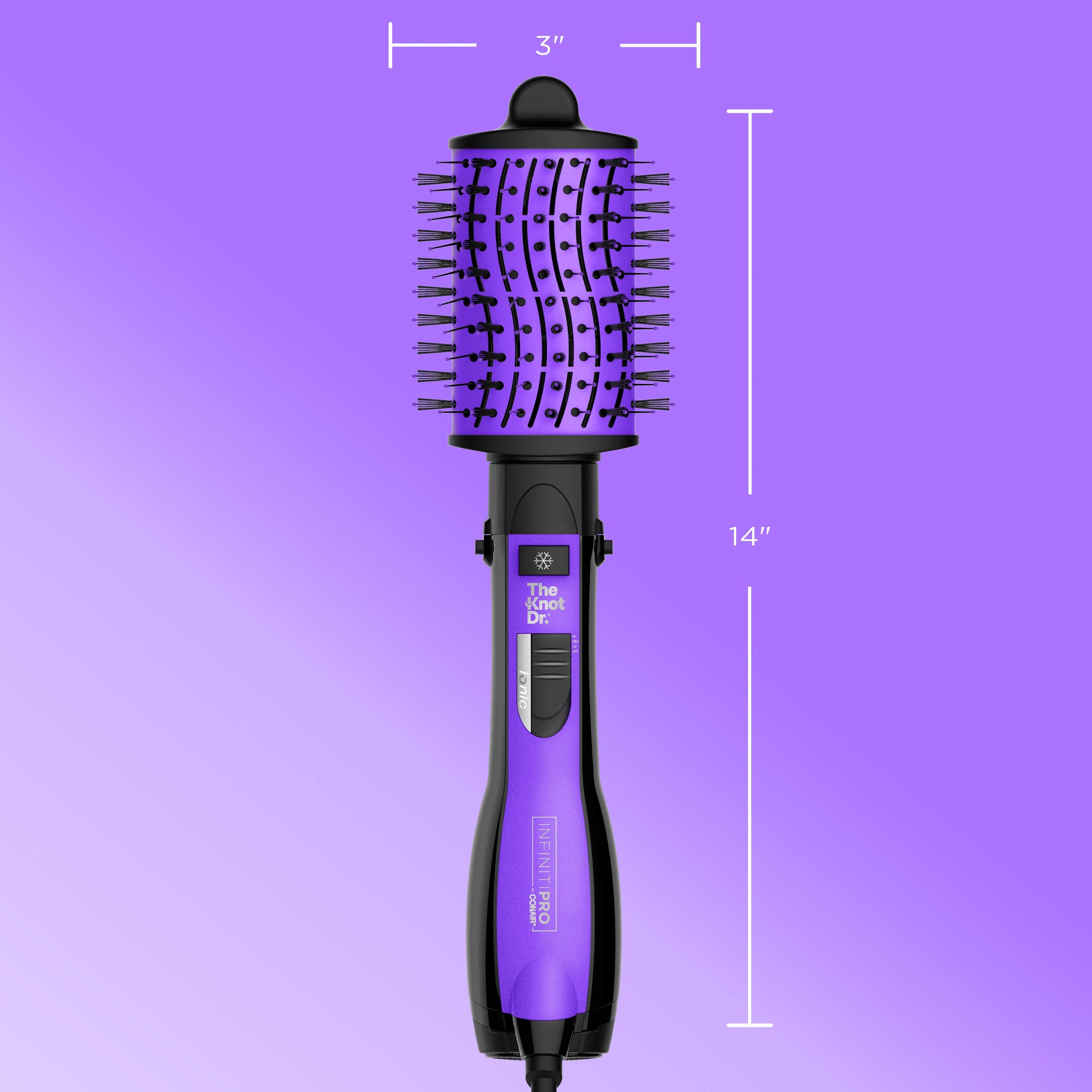 Conair Knot Dr. cabo profesional seis pies, libertad de movimiento.