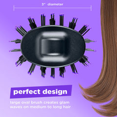 Conair Knot Dr. desenredado facil, deslizamiento suave sin dolor.