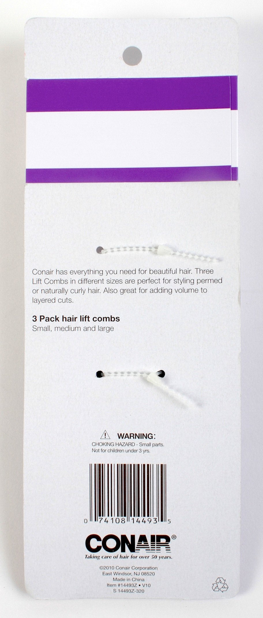 Conair Lifts en empaque práctico, ideal para guardar y llevar.