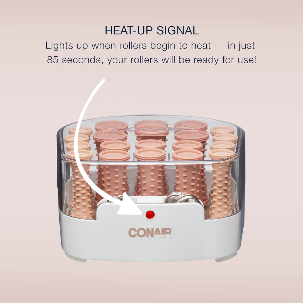 Conair indicadora roja de calor para iniciar el peinado