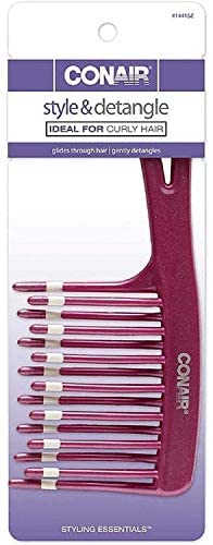 Conair desenredante para definir rizos ayuda a separar y dar forma a cada mechón.