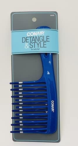 Conair peine desenredante para pelo húmedo facilita manejo suave durante la ducha.