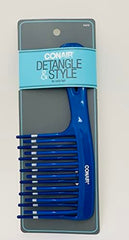 Conair peine desenredante para pelo húmedo facilita manejo suave durante la ducha.