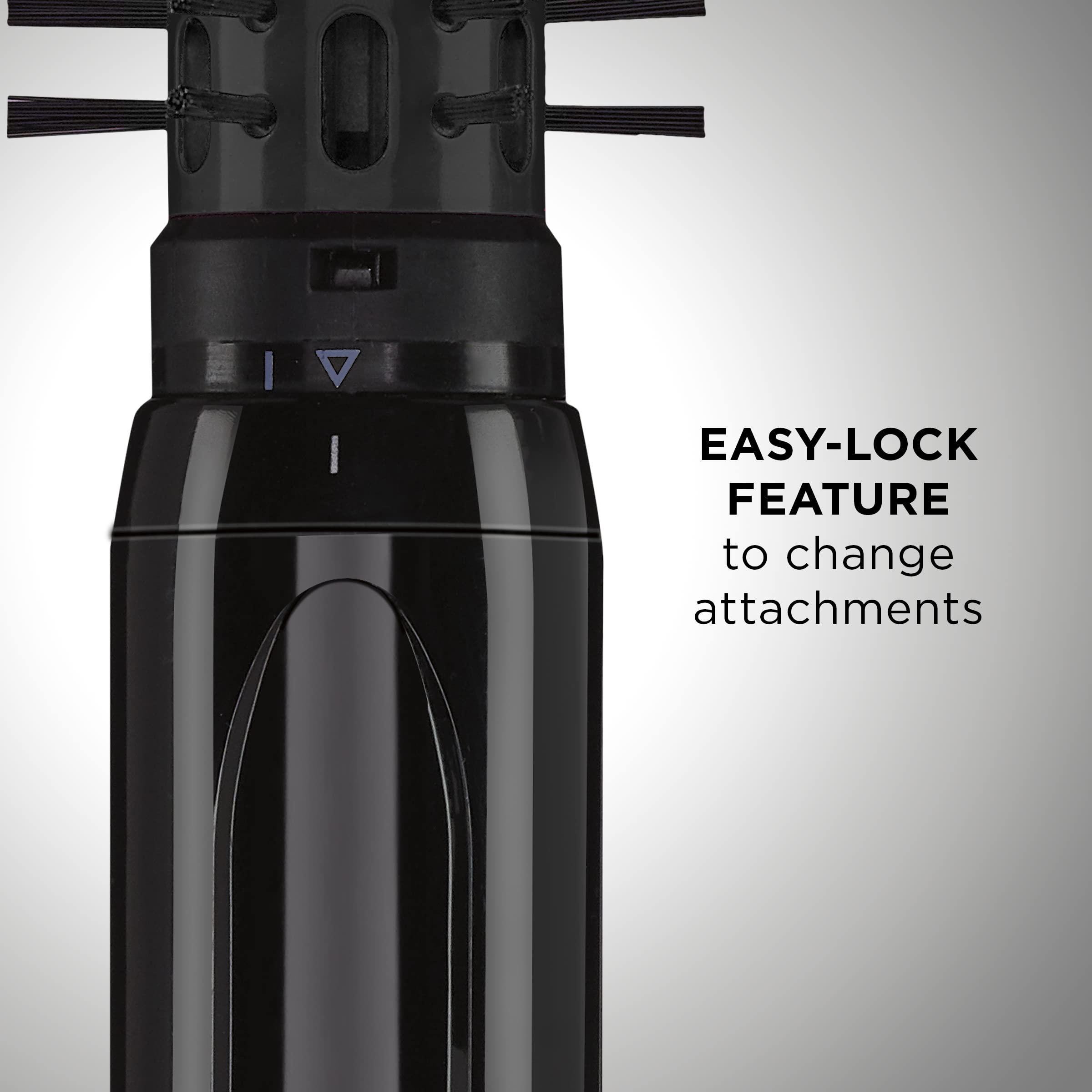 Conair punta fría para mayor seguridad durante el peinado con calor.