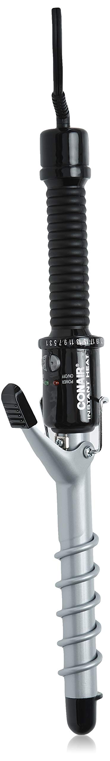 Conair Rizador Espiral 3/4 pulgadas con calor instantáneo para rizos rápidos.